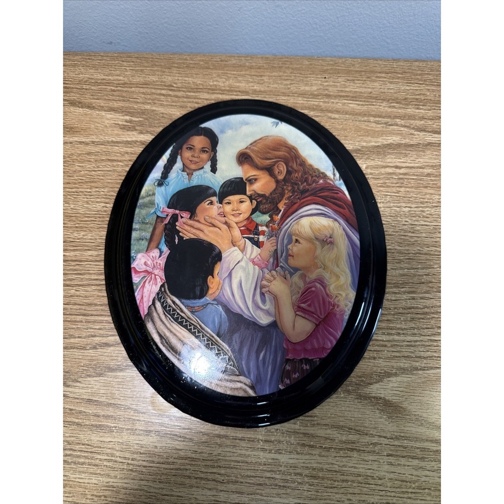 Plaque With Jesus And Children